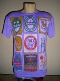 Camiseta Cervejas Lilas cod. 070