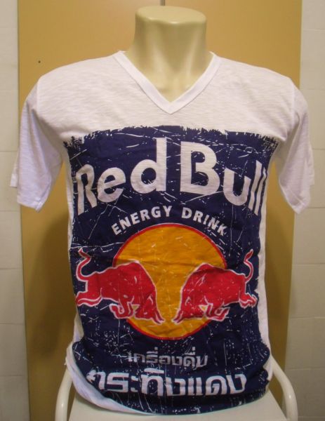 Camiseta Red Bull Branca cod. 058