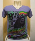 Camiseta Bob Marley Cinza cod. 075