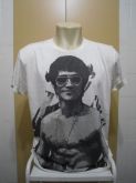 Camiseta Bruce Lee Branca