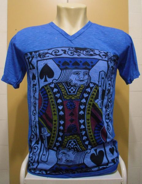 Camiseta King Azul - cod 078