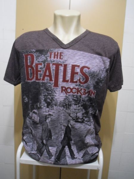 Camiseta Beatles Marrom