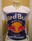 Camiseta Red Bull Branca cod. 058